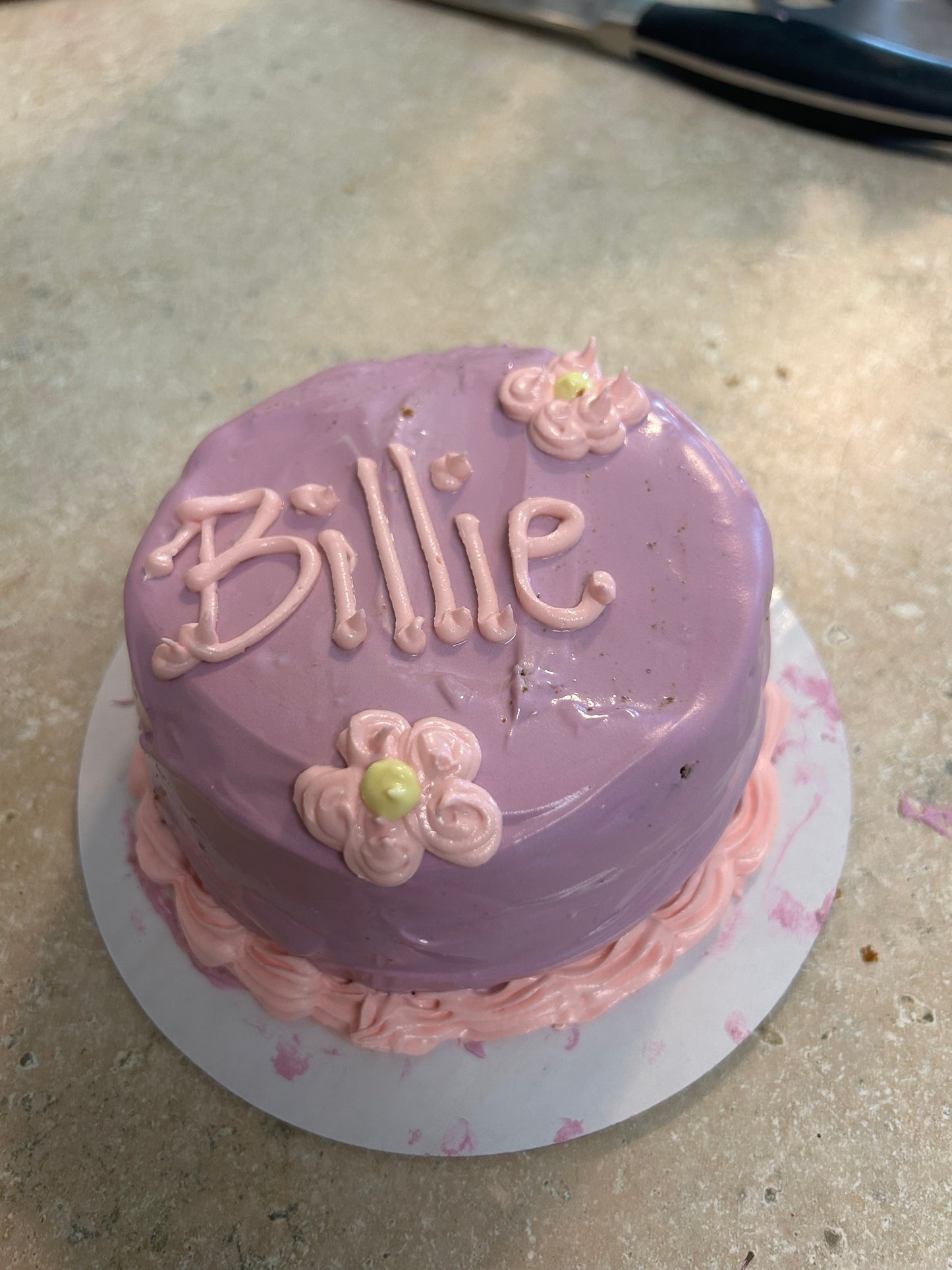 4” round birthday cakes