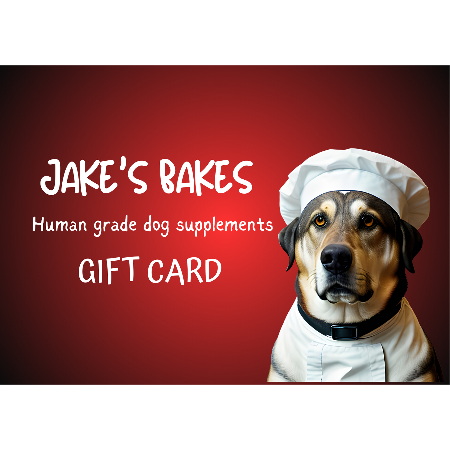 Jake's Bakes Gift Certificate