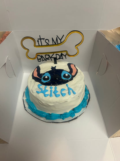 4” round birthday cakes